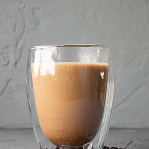 Affogato coffee