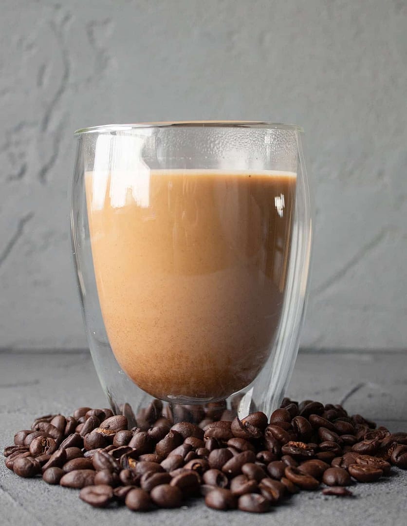 Affogato coffee